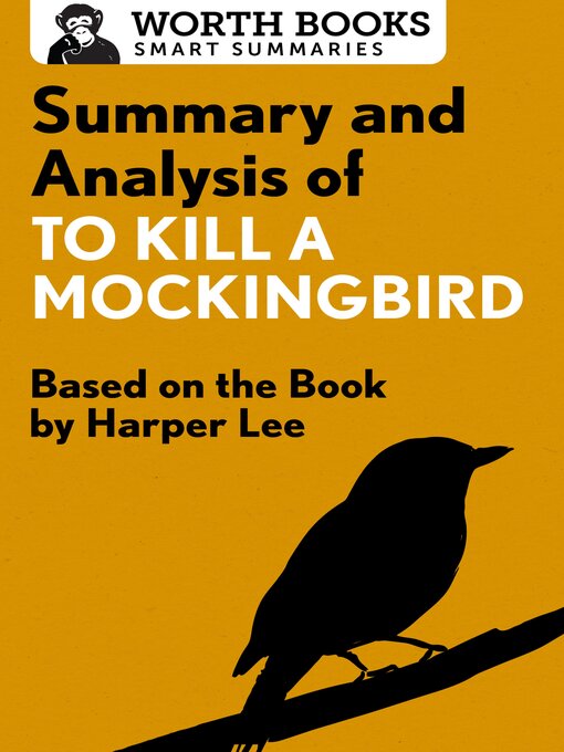 Cover image for Summary and Analysis of to Kill a Mockingbird